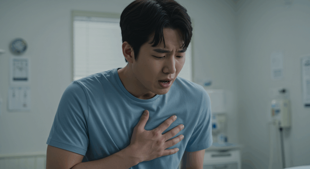 명치 통증