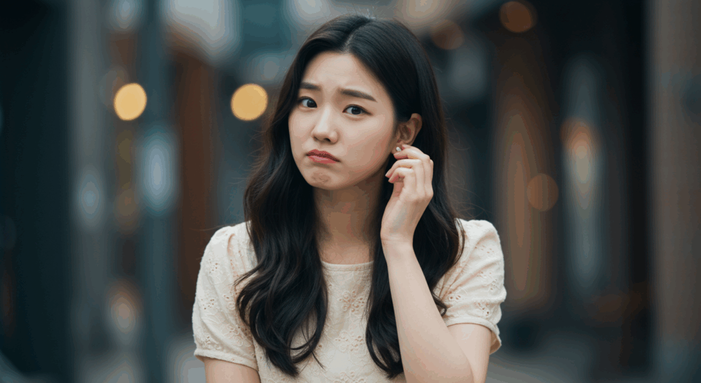 귓볼 몽우리
