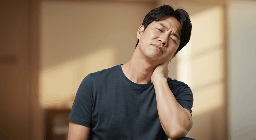 뒷골 땡김