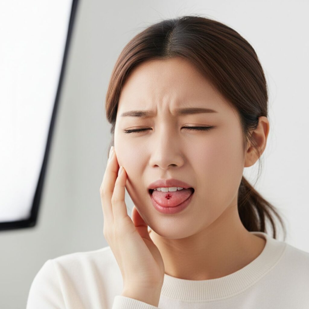 혓바늘 생기는 이유