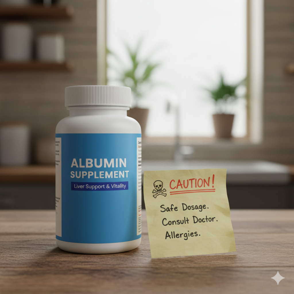 알부민 섭취시 부작용과 복용법
