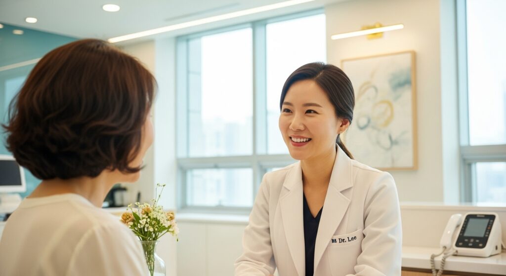 40대여성 배란통 정기적인 산부인과진료 