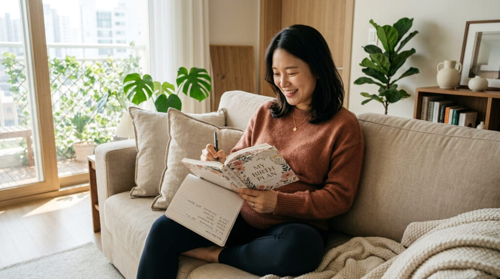출산계획서 